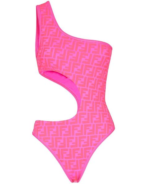 pink sequin fendi|pink fendi bathing suit.